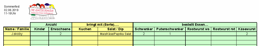 Abfrage Beispiel